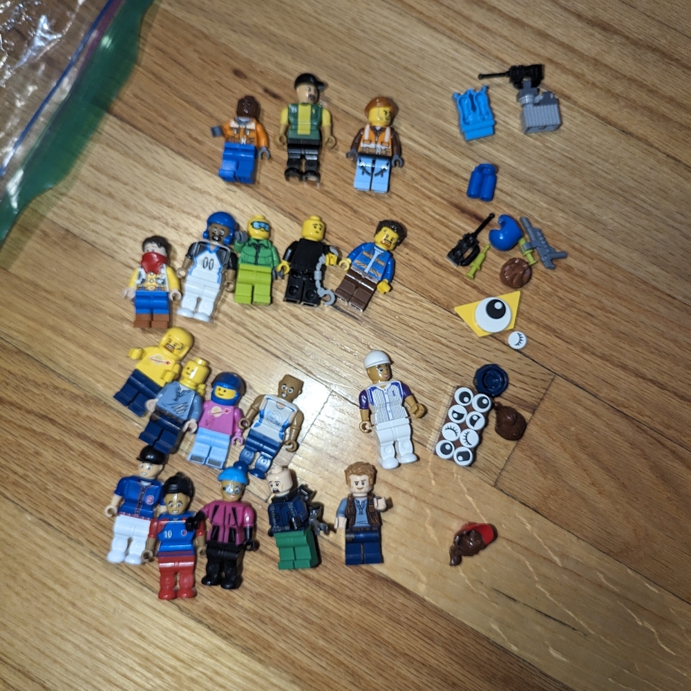 LARGE Lego Lot of Minifigures Only
